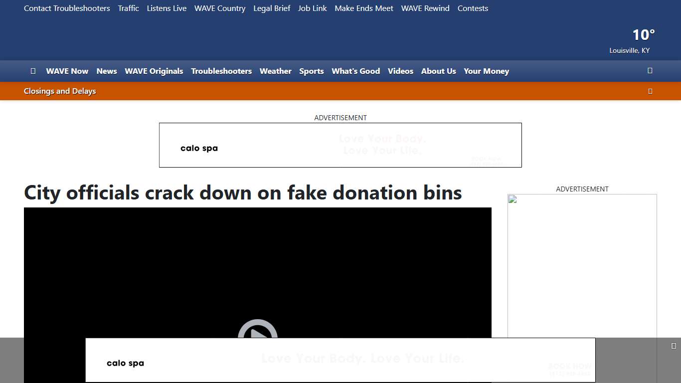 City officials crack down on fake donation bins